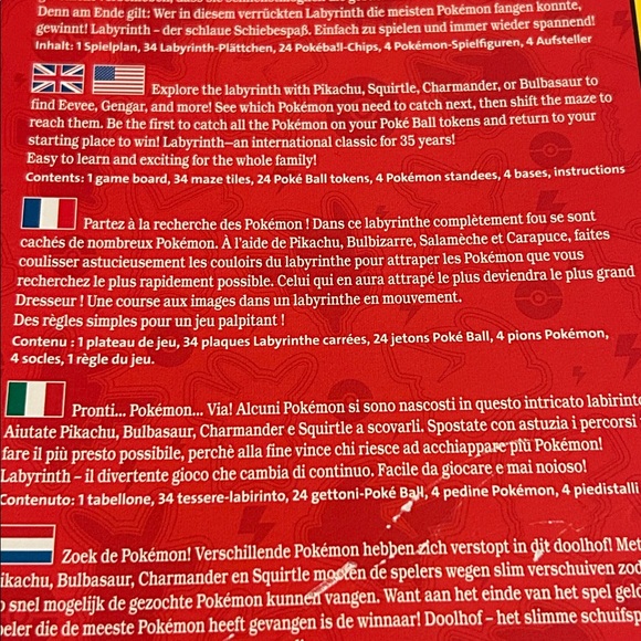 Pokémon Labyrinth Game Gotta Catch ‘em all! - Picture 6 of 12